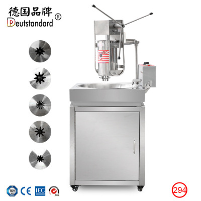 Latin commercial Lucky fruit vertical hollow Spain Deep-Fried Dough Sticks Fryer Food Festival snack equipment