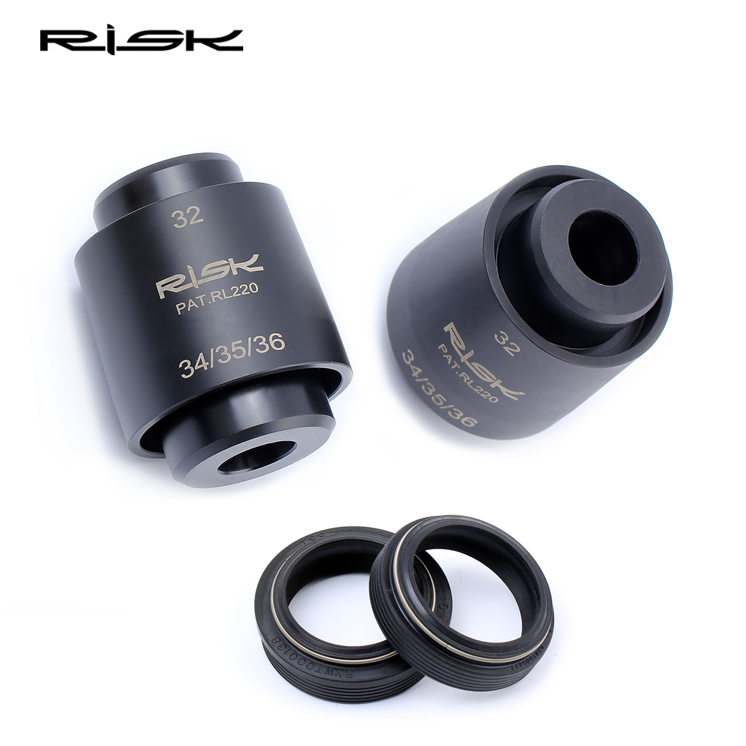 RISK Mountain Bike Suspension fork oil seal Dust-laden install tool Into maintain 32/34/35/36mm