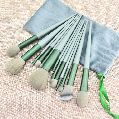 13-piece Sijiqing makeup brush set medium-sized beauty tool velvet bag makeup brush set