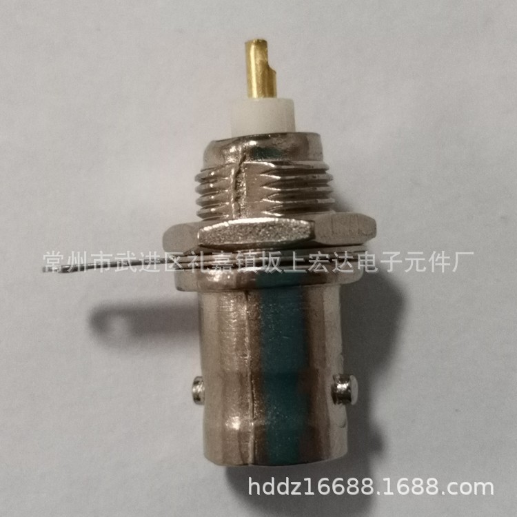 Factory Direct Panel Fixed Female AV/TV Adapter BNC Female Nut Gasket Surveillance Camera Accessories
