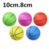 Inflatable rubber basketball football toy, 8cm, cat