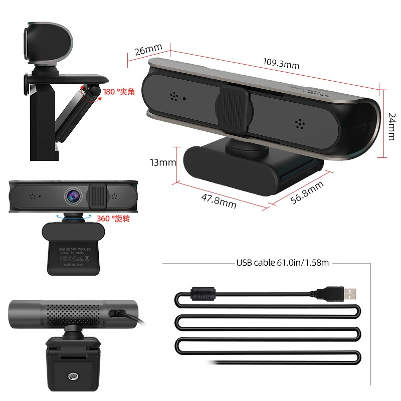 S7 HD AF computer video computer camera 5 million autofocus support 720p1080p spot