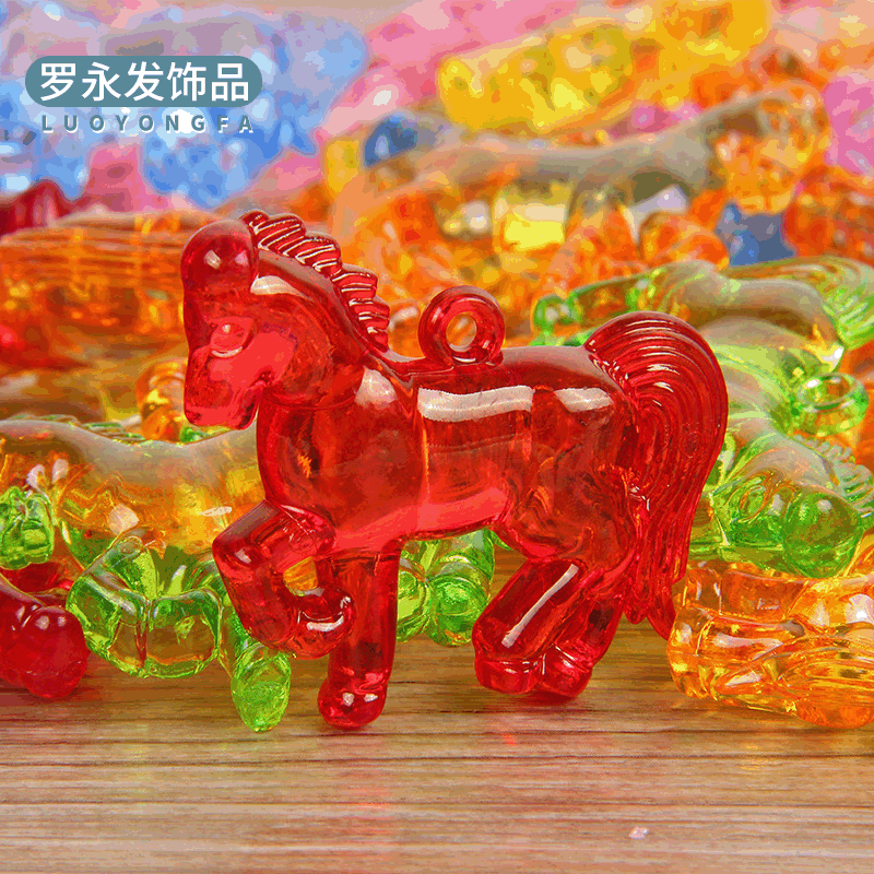 Acrylic pony