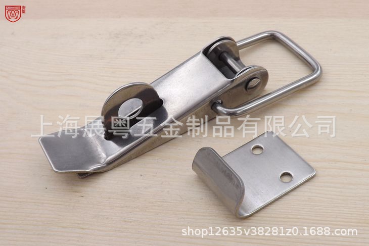 AW1 acero inoxidable 304 hebilla mecánica pesada hebilla hardware hebilla caja de herramientas hebilla caja de armas hebilla