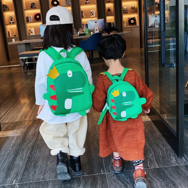 Children's Schoolbag Cartoon Cute Backpack Kindergarten Baby Bag Dinosaur Schoolbag