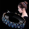 Sophisticated hairgrip, ponytail for adults, Korean style, diamond encrusted