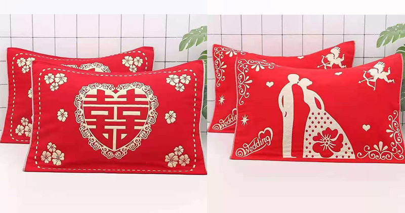 结婚枕巾_04