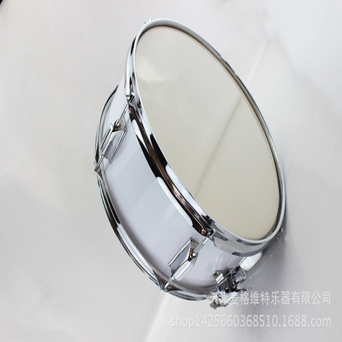 Marvelate 14-inch Small Military Snare Drum with Strap + Drumsticks + Drum Key