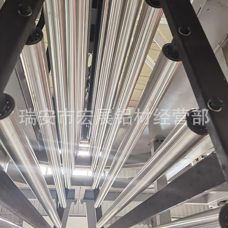 吹膜机印刷机制袋机配件 铝合金轴铝辊 铝辊轮 铝导辊辊筒轴