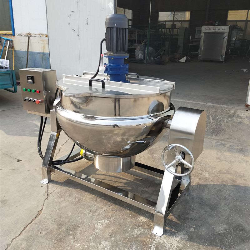 电加热自动搅拌熬糖机 不锈钢麦芽糖熬制设备 大型玉米糖稀熬制锅