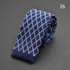 Knitted tie for leisure, Korean style