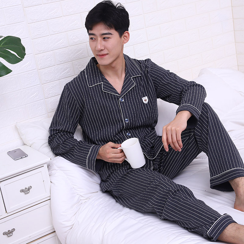 100% pijamas de algodón de las mujeres de primavera y otoño traje de primavera y otoño estudiantes de estilo coreano más tamaño ropa para el hogar de invierno