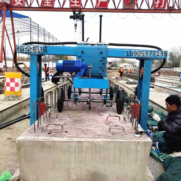 生产 空心板箱梁凿毛机 龙门架式凿毛机 桥梁隧道铣刨机厂家