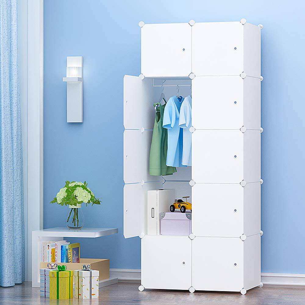 簡易衣櫃 鐵塔貼紙收納衣櫃布藝衣櫥自由組合衣櫃簡約現代經濟型