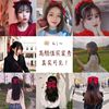 Red hairgrip with bow, hair accessory, hairpins, hairpin, internet celebrity, Korean style