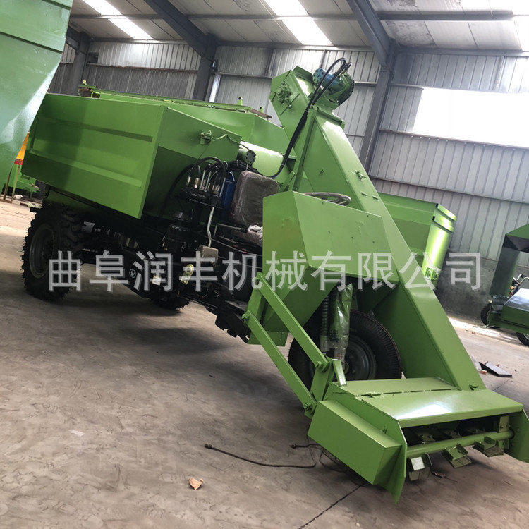 上海地面粪便自吸清粪车 养殖场铲粪车视频