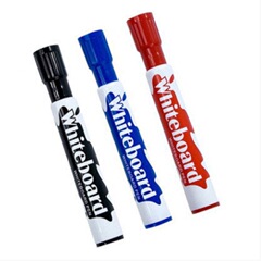 High-Quality Erasable Whiteboard Markers, Black, Blue, Red, Assorted Colors, Large Thick Tip, Ideal for Children and Teachers