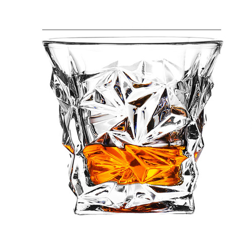 欧式创意水晶玻璃威士忌杯烈酒杯家用啤酒杯酒吧ktv酒具套装