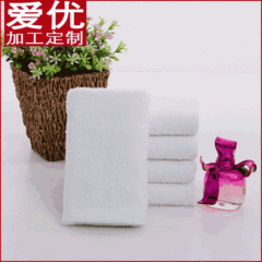 White cotton towels for single-use hotels and guesthouses, factory wholesale 40g, 50g, 60g disposable towels