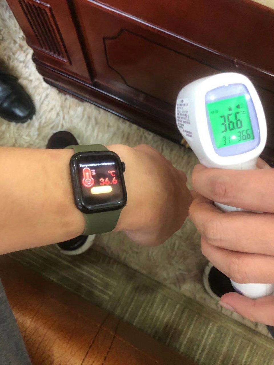 新款W58pro智能手环测量体温免疫力监测科学防疫多功能工厂直销