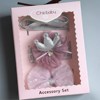 Brand children's hairgrip with bow, headband, hair accessory, gift box, European style, Korean style