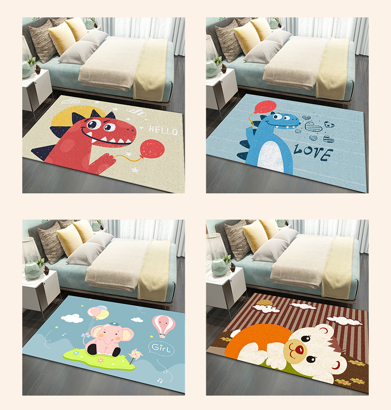 卡通地毯,可爱地毯,儿童地垫,客厅地毯,茶几地毯,满铺地毯,家用地毯,浴室地毯,卧室地垫,进门地垫
