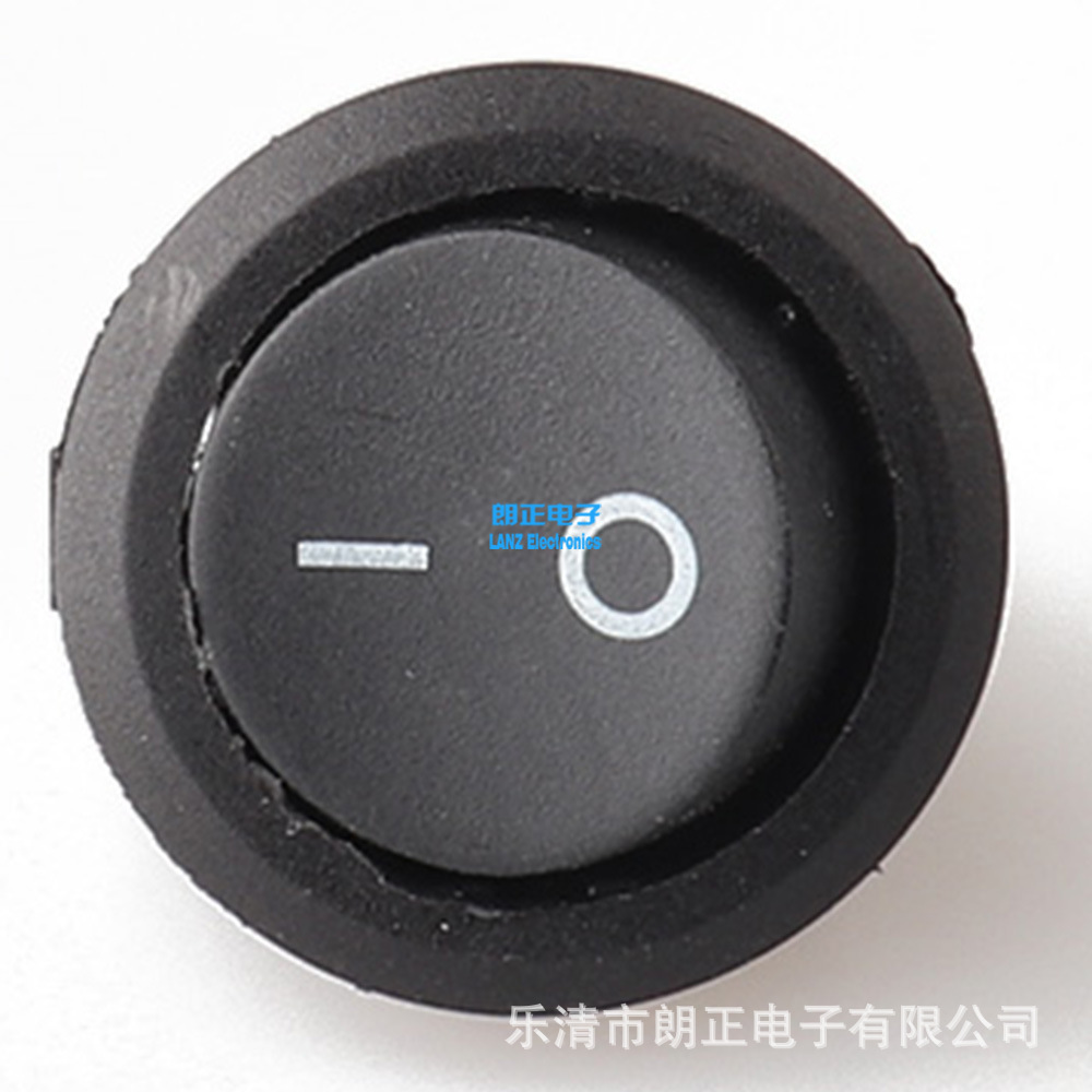 LANZMFG/ Langzheng KCD2-101DX On the bottom of the circle 1622 black circular Ship switch