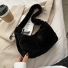 Fashionable shoulder bag, fresh cute winter one-shoulder bag, 2020