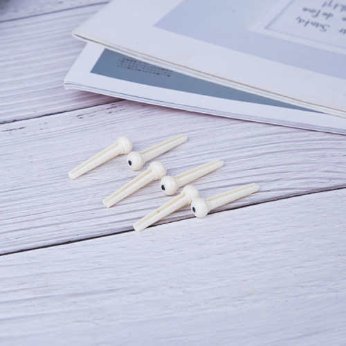 Folk ukulele guitar string pins, solid string cone, string post, piano cone, tail pin, Solid string cone