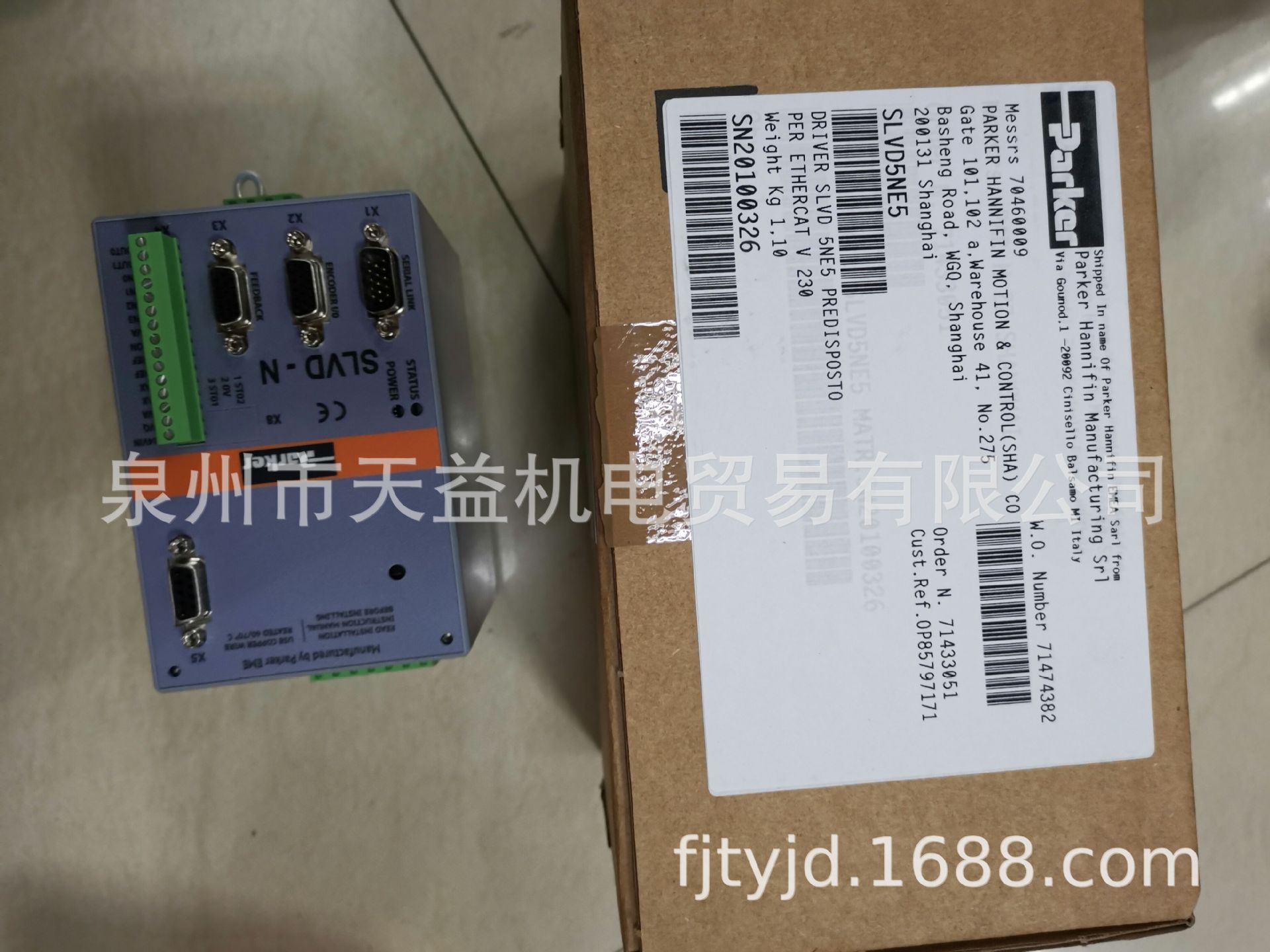 SLVD5NE5   PARKER模块-天益机电供应液压气动