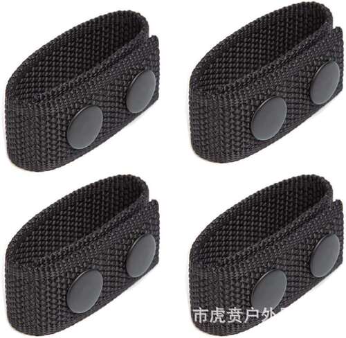 Outdoor tactical belt fixed buckle nylon adjustable webbing meson duty equipment four-in-one buckle cross-border