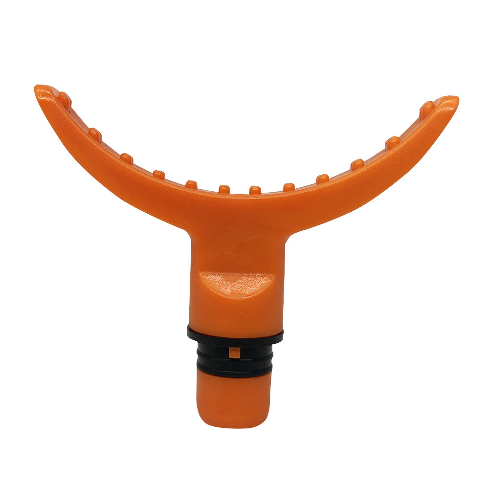 Fábrica pistola fascial pistola de masaje de relajación muscular profunda modificación de la cabeza de arco pistola fascial pistola de masaje cabeza de agarre