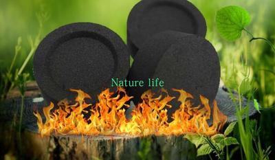 200pcs Quick Lighting Charcoal Tablets Shisha Hookah 33mm