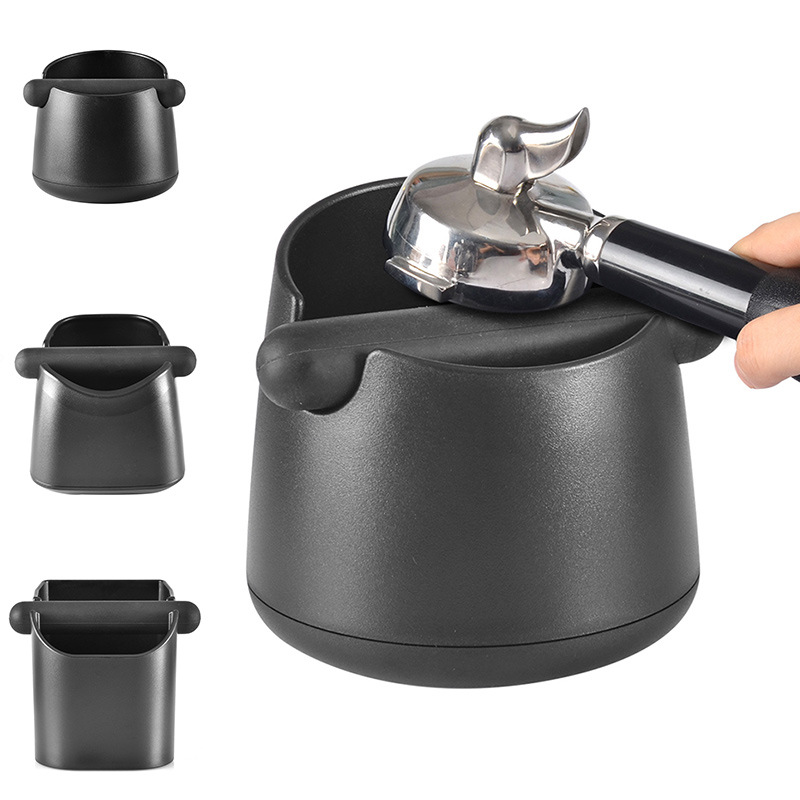 咖啡渣桶塑料敲渣盒迷你粉渣桶耐摔防滑渣槽手柄咖啡机配件器具|ms