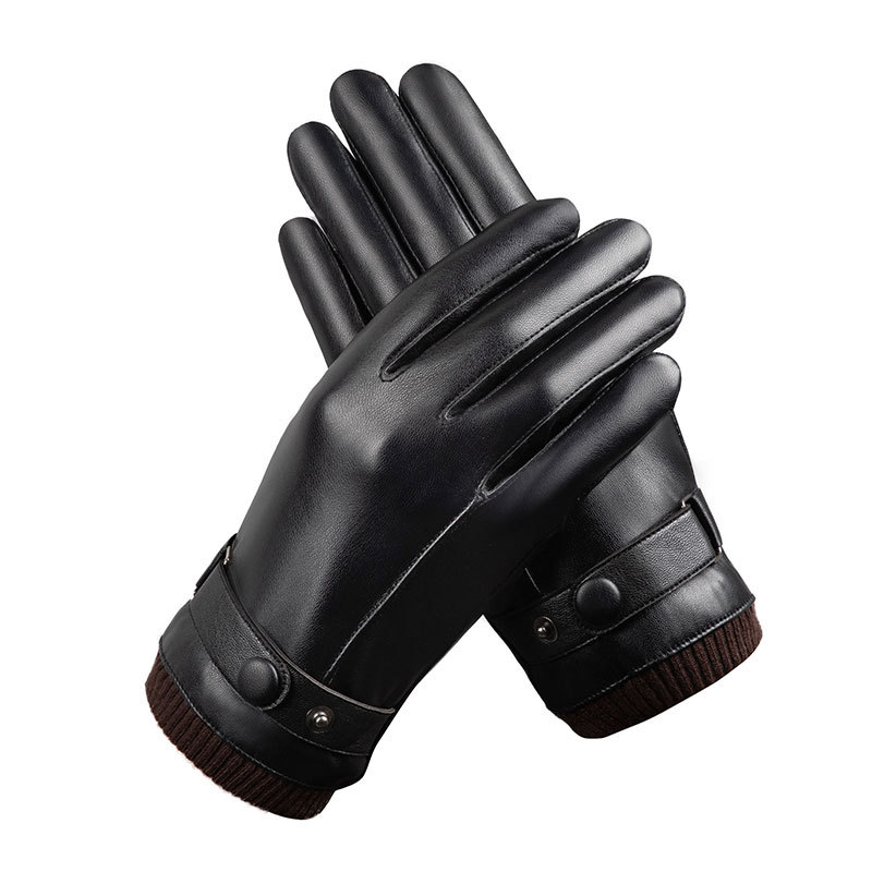 Warm gloves winter men and women plus velvet thick windproof waterproof driving ride electric car gloves Outdoor factory direct sales