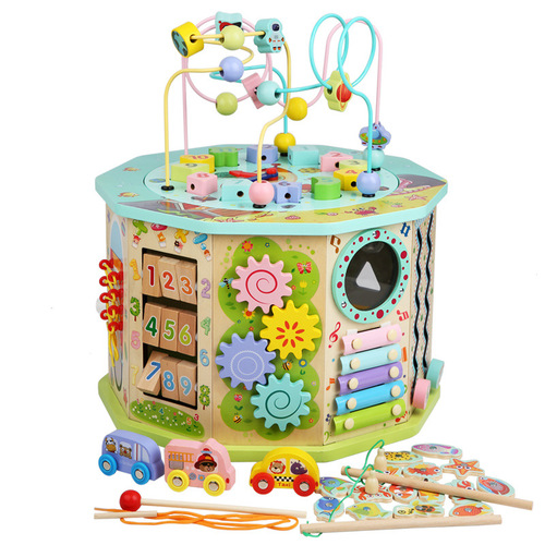 Youdele 17-in-1 Large Bead Treasure Box Large Multi-Function Game Children's Educational Toys Wholesale