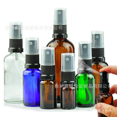 【厂家直供】5-100毫升喷雾瓶化妆品小样分装瓶精油玻璃瓶香水瓶
