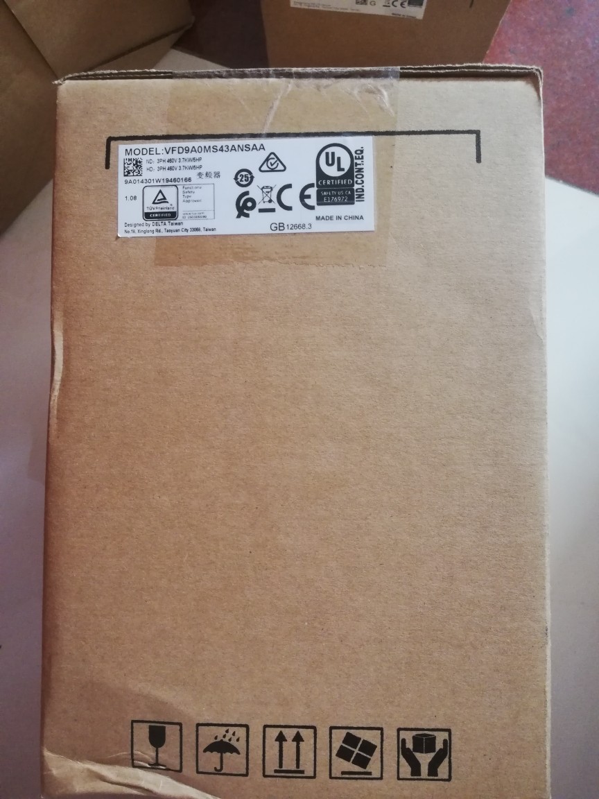台达变频器VFD9A0MS43ANSAA台达ms300系列3.7k 380v