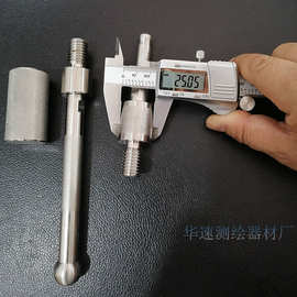 地铁CPIII预埋件测量标志点不锈钢沉降观测控制点棱镜杆导线点