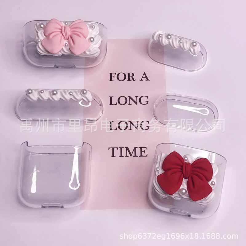 Suitable for Apple airpods pro Headphone Shell Bluetooth protective Cover diy Cream Glue Hard Shell 1/2/3 Generation