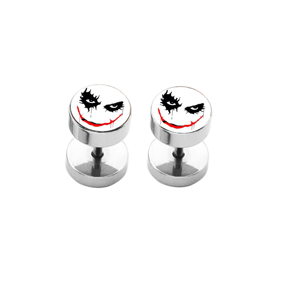 Labret piercing jewelry detail image