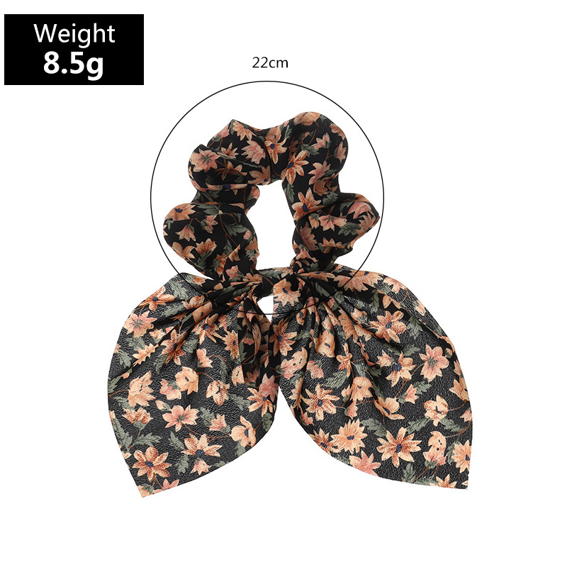 Fashion Retro Bow Hair Scrunchies display picture 25