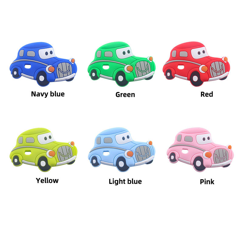 Mordedor de coche clásico dientes de molienda juguetes bebé anti-mordedura dientes de silicona palo de molienda juguetes para niños suministros maternos e infantiles