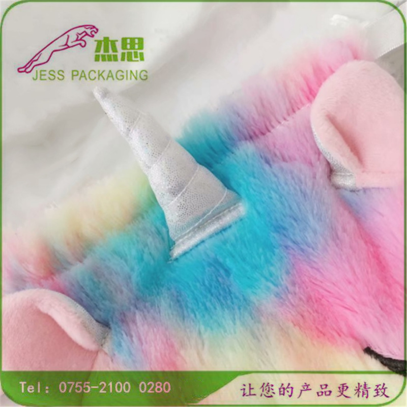 设计新款绒布化妆品束口袋动漫玩具手机零钱包量大从优