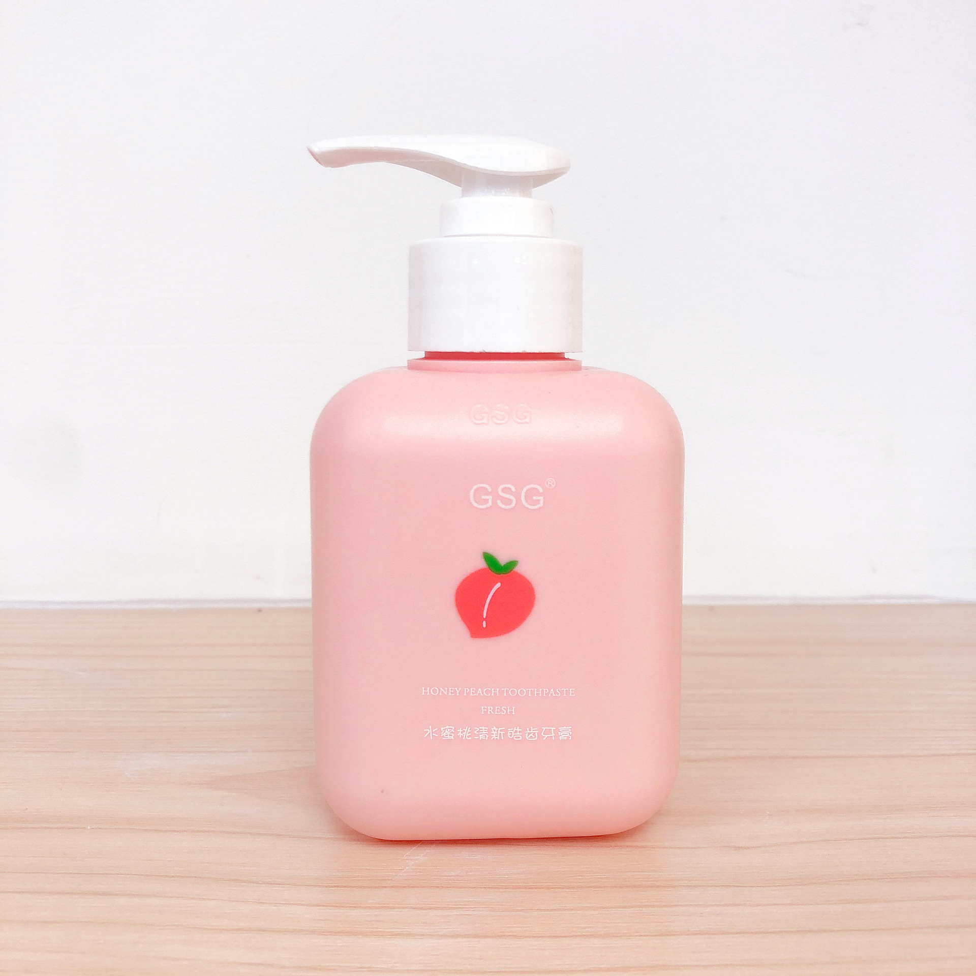 복숭아 맛 치약