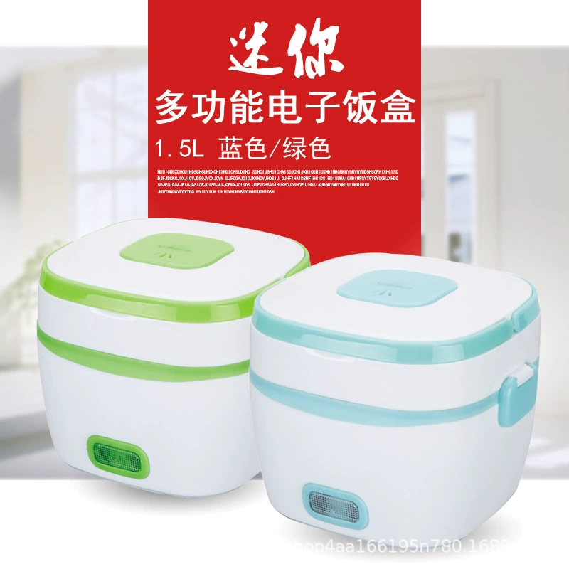 Приготовление пищи Ланч-бокс из нержавеющей стали многоразовая Электронная Мини-рисоварка портативные офисные работники теплоизоляция электрическое Отопление Ланч-бокс