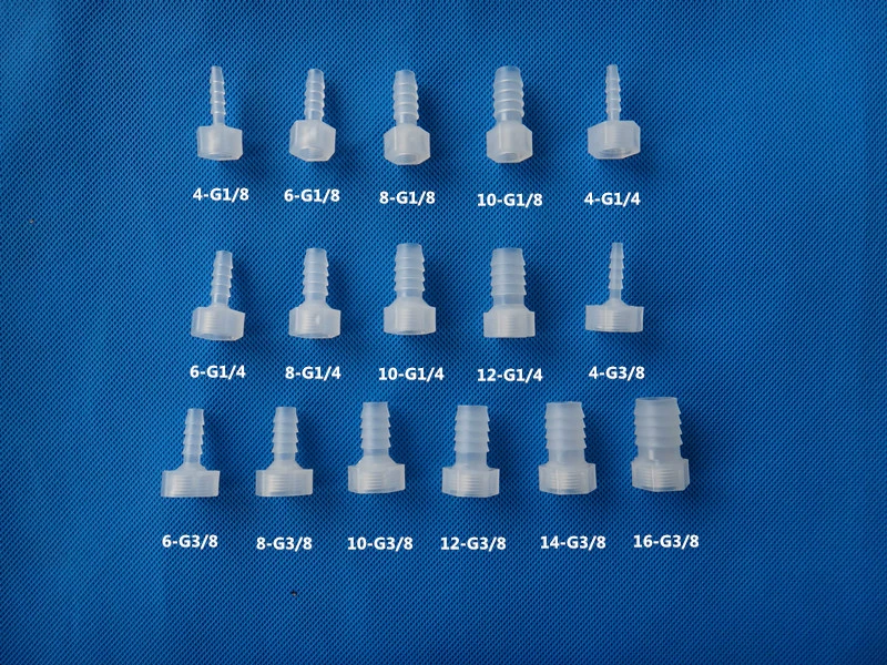 Пластиковый Внутренний провод пагода соединение 1 минута 2 минуты 3 минуты Внутренний провод резьба пагода G1/8 пластиковый Внутренний провод прямой