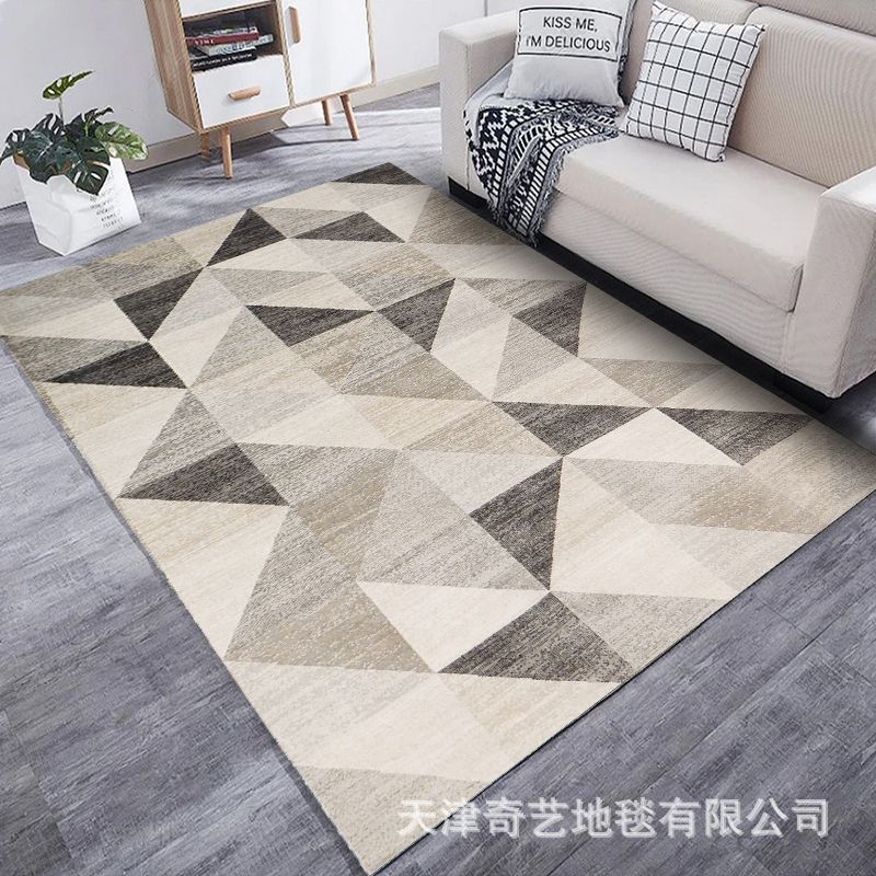 Alfombras sala de estar 2025 nuevo engrosado ligero de lujo sofá de alta calidad alfombra de mesa de té simple alfombra antideslizante y resistente al desgaste