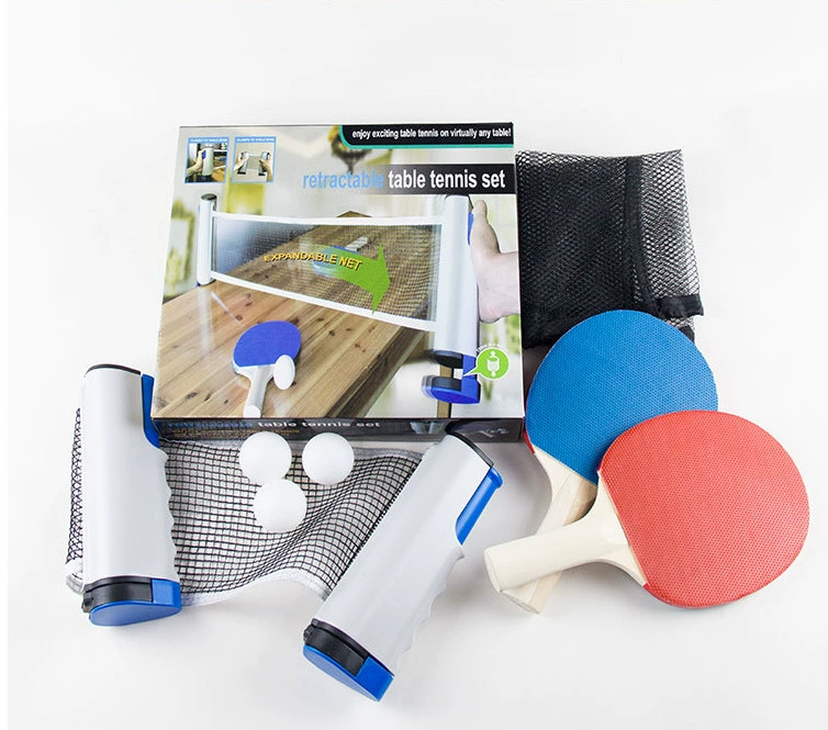 Фитнес-телескопическая стойка для настольного тенниса может быть увеличена на 1,75 метра + ракетка для настольного тенниса + костюм с сеткой с 3 шариками