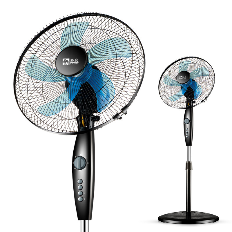 Camel Electric Fan Floor Standing Adjustable Fan 16-inch Home Fan with Swing Quiet Operation Student Dormitory Timed Swing